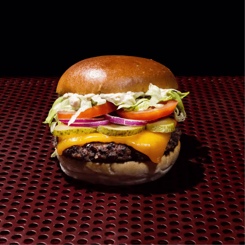 Veggie Super Loaded Cheeseburger