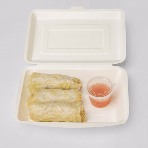 Hühnerfrühlingsrollen (3 Stück)