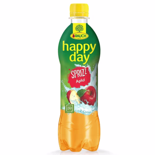Happy Day Apfelsaft gespritzt 0,5l