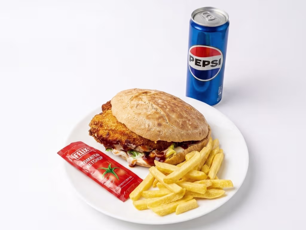 Gemüseburger Menü