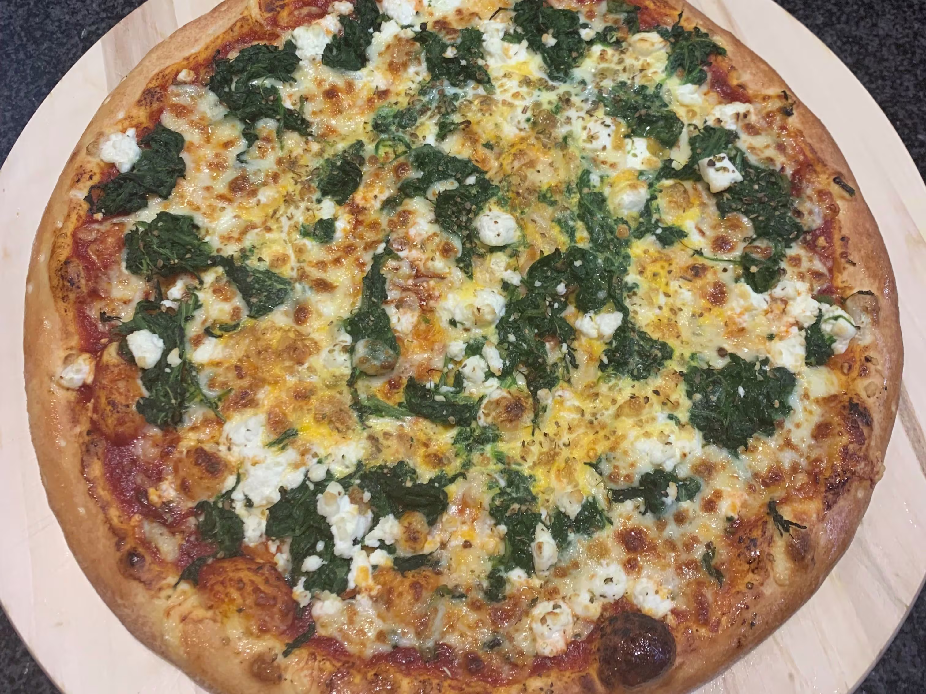 Pizza Al Spinaci