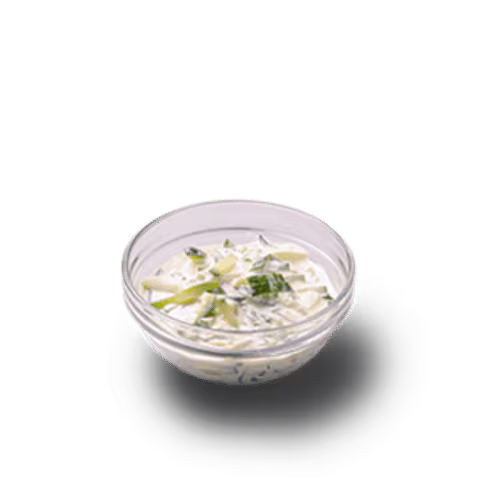 Gurkenrahm Salat