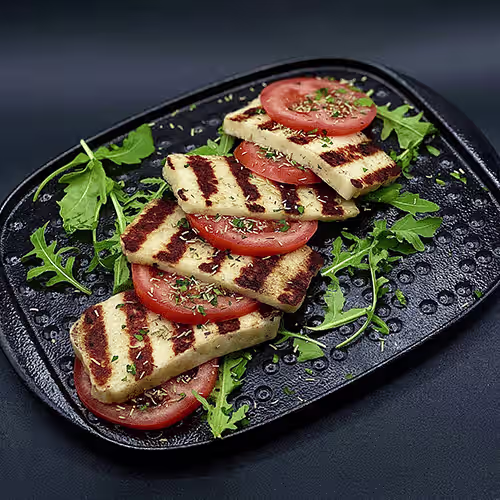 Gegrillter Halloumi