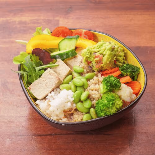 Vegane Garden Bowl
