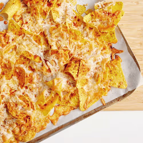 Nachos gratiniert