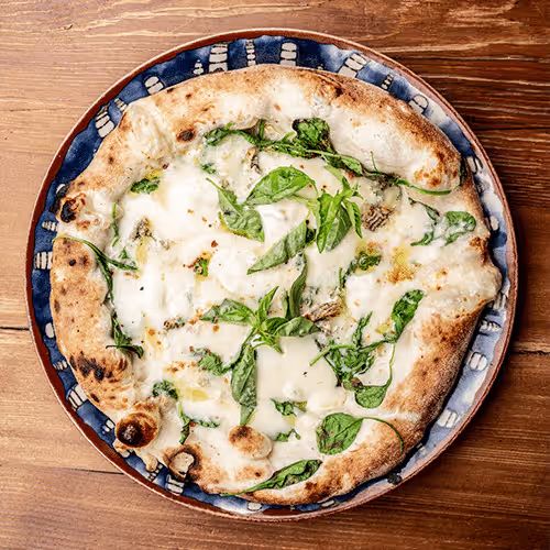 Pizza Spinaci e Gorgonzola (vegetarisch)