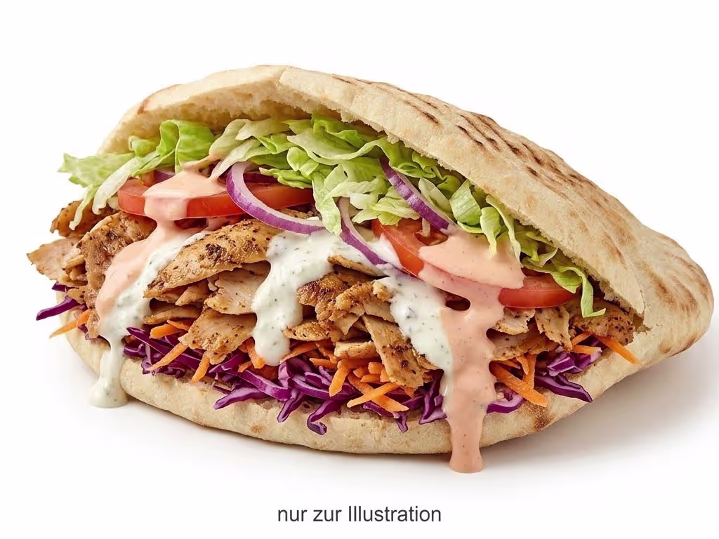 Hühner Kebap Sandwich