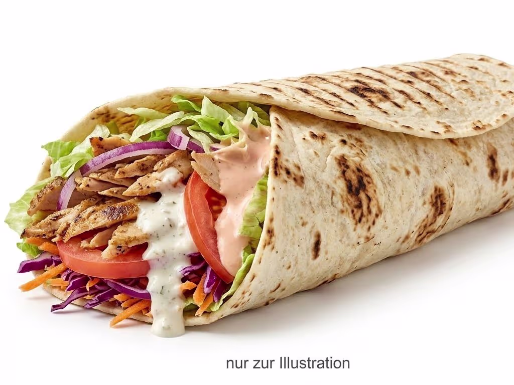 Hühner Wrap