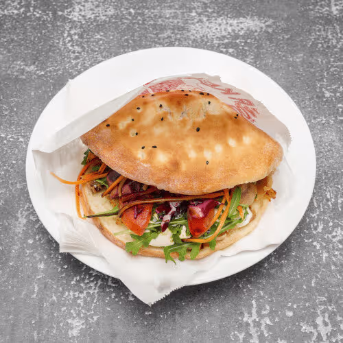 Steirer Kebap mit Rucola