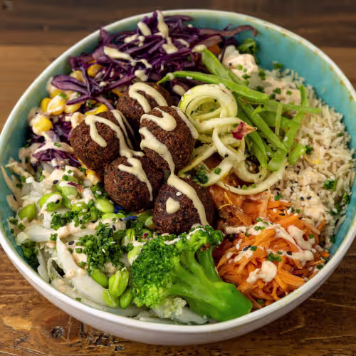 Falafel Bowle (Vegan )