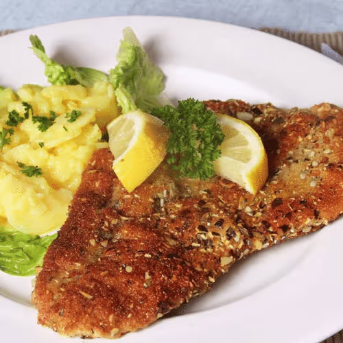 Kürbisschnitzel
