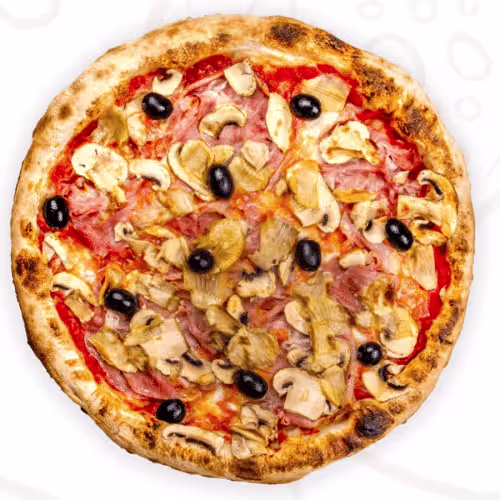 Pizza Quattro Stagioni, Ø 26cm