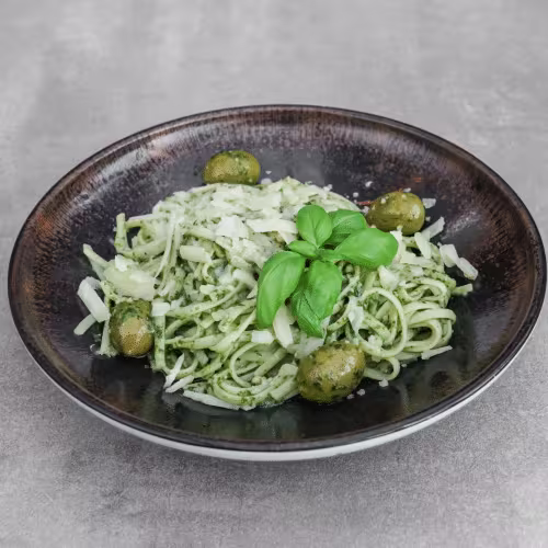 Linguine Basilikum-Pesto