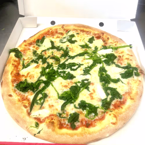 Pizza Spinat