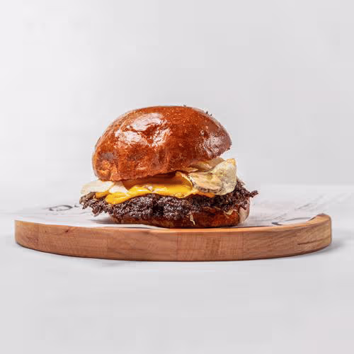 Smoked Cheese Smash Burger