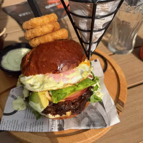 Avocado Fit Smash Burger