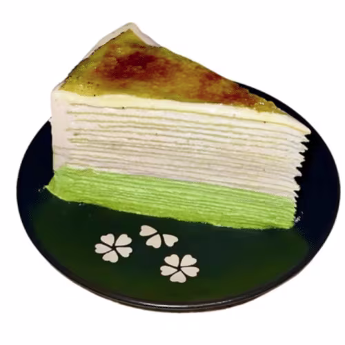 Maroni Matcha Crêpe Cake