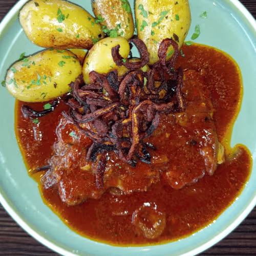 Zwiebelrostbraten