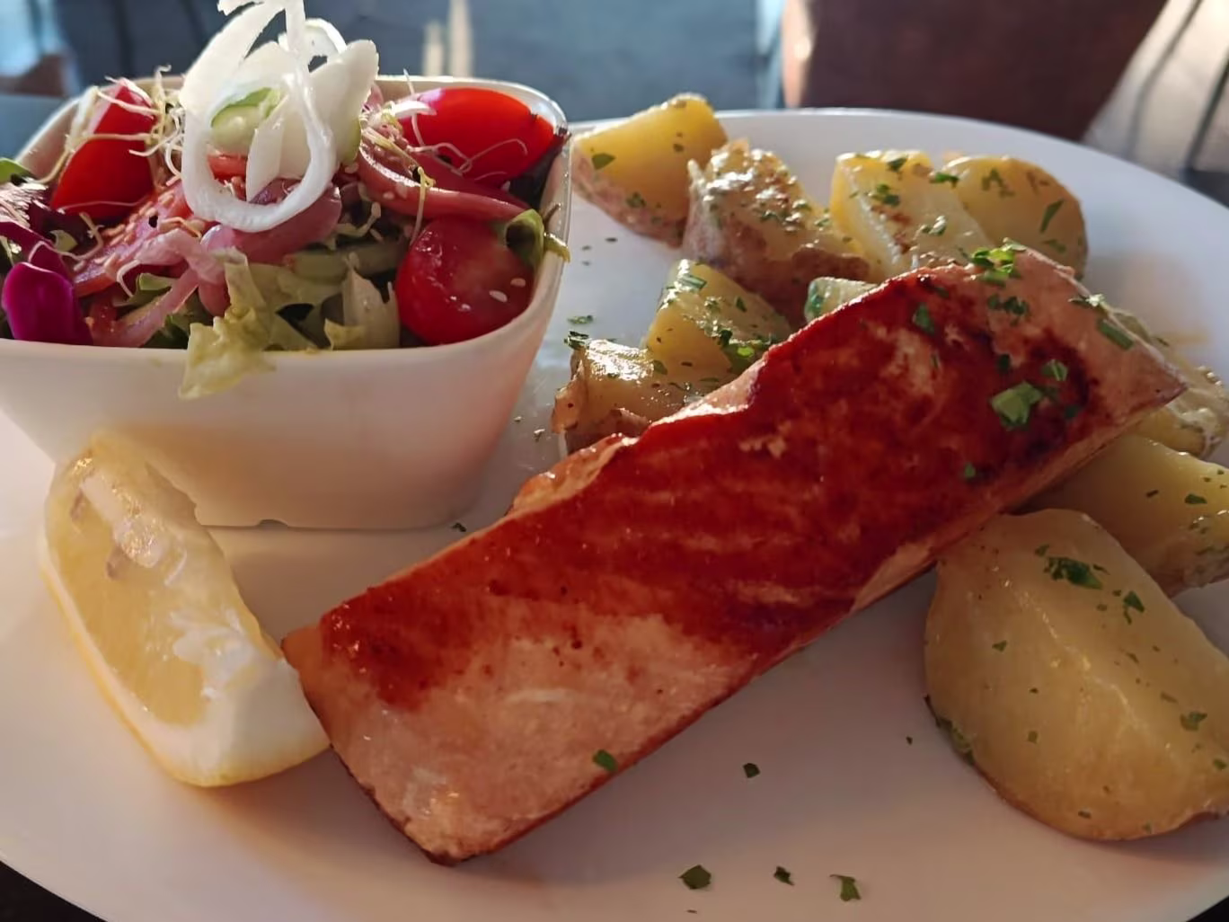 Lachsfilet