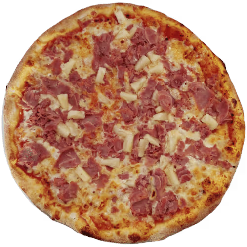 Familien pizza Hawaii