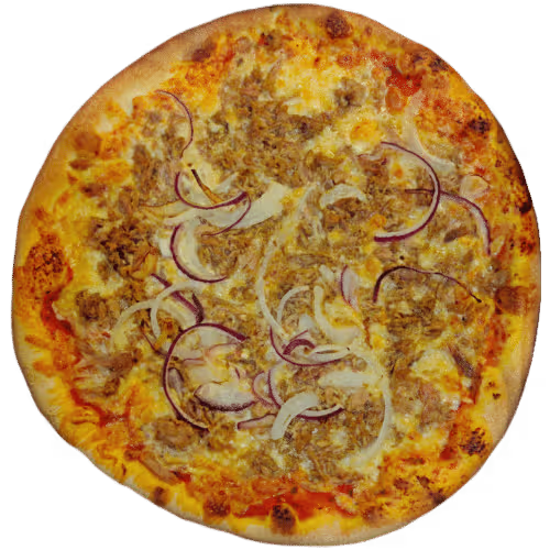 Familien pizza Tonno