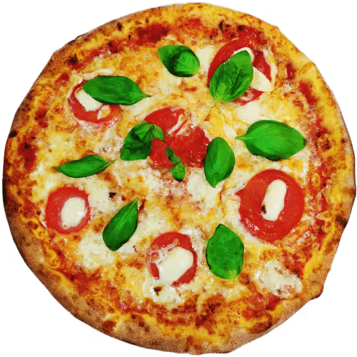 Familien pizza Caprese