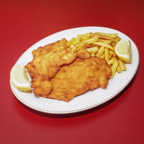 Schnitzel Teller