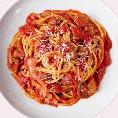 Spaghettoni Amatriciana