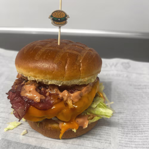 Bacon Burger (hausgemacht)