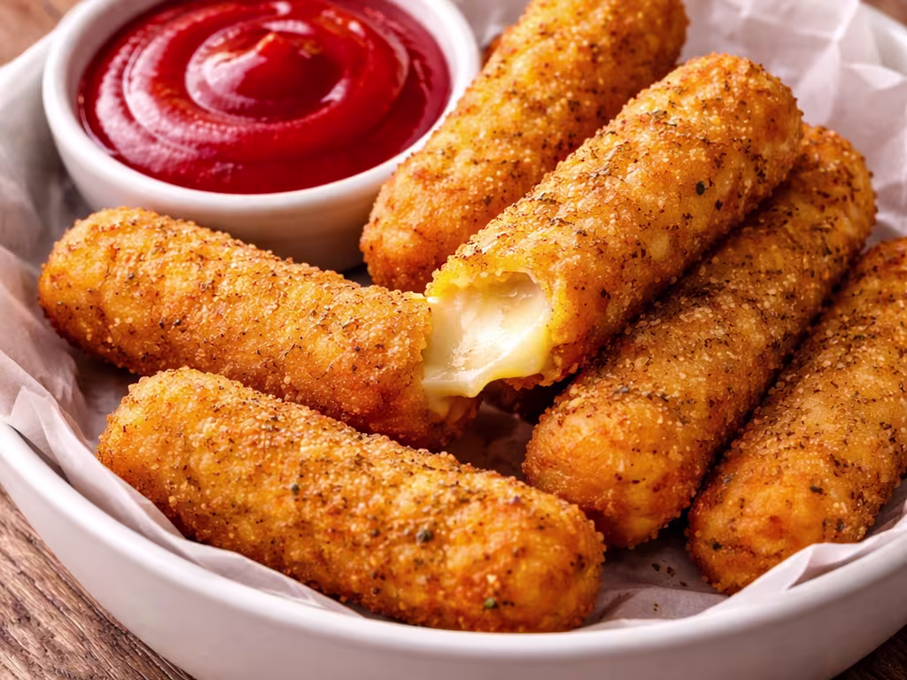 Mozzarella Sticks (6 Stück)