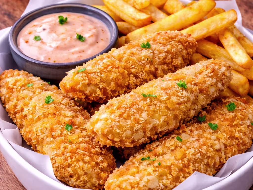 Crispy Friet Slies mit Hausfritten