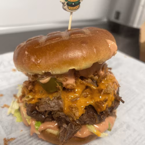 Route 66 Burger (hausgemacht)