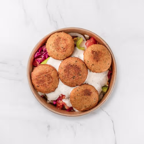 Bowl mit Falafel