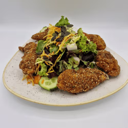 Backhendlsalat