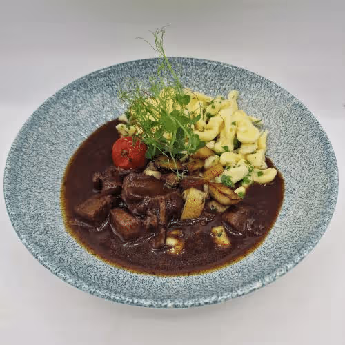 Feines Rehragout aus eigener Jagd