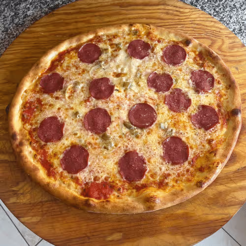 Familenpizza Diavolo