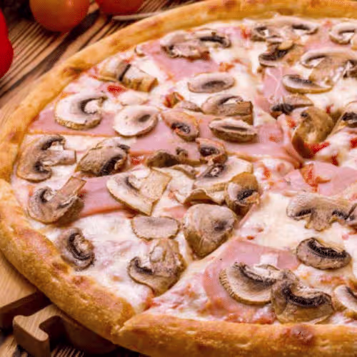 Pizza Prosciutto Funghi