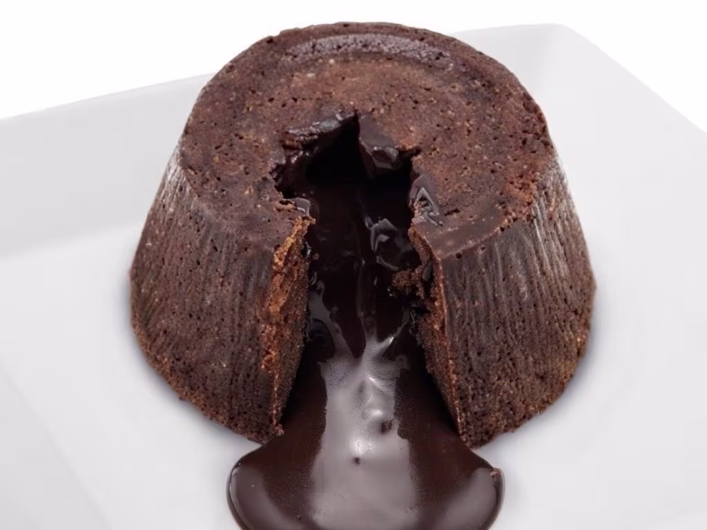Schokoladensouffle,Mohnnudeln