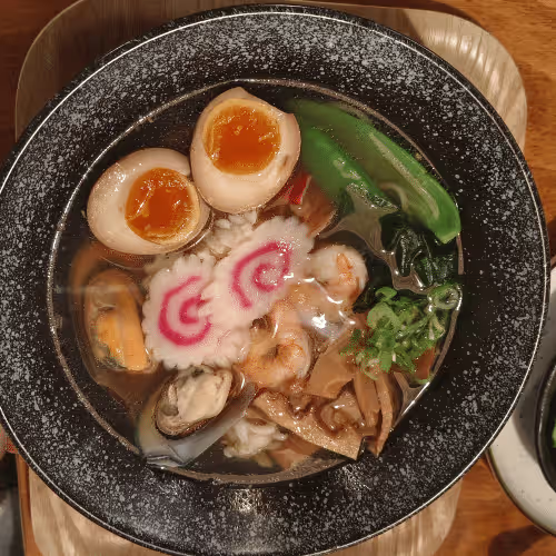 Ramen mit Meeresfrüchten
