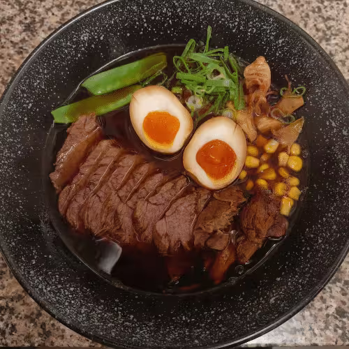 Ramen mit Rindfleisch