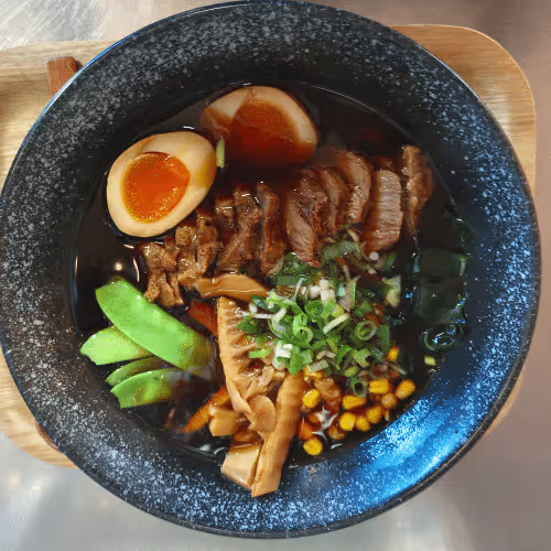 Udon mit Rindfleisch