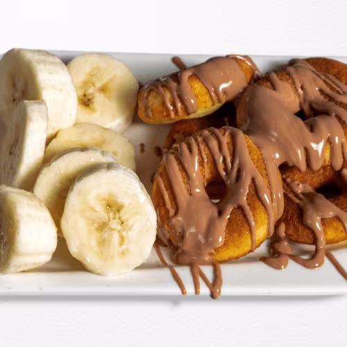 Bananen Mini Donuts (6 Stück)