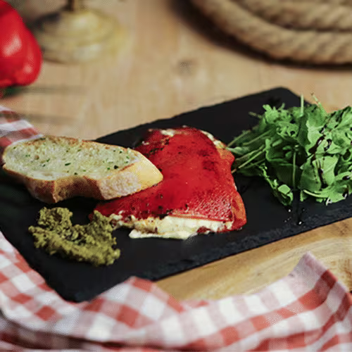 Gegrillte Paprika