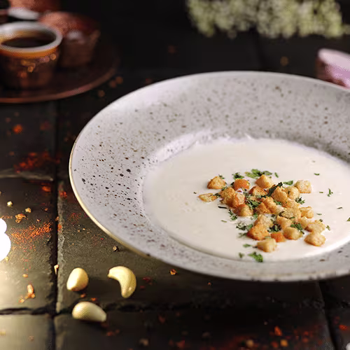 Knoblauch-Creme-Suppe