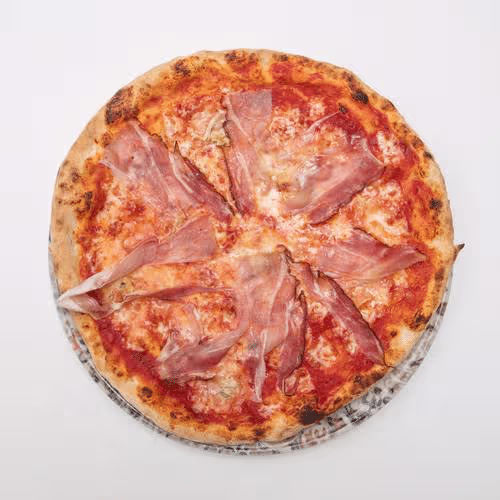 Pizza Prosciutto und Rucola