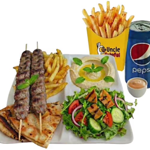 Aleppo-Kebap-Menü