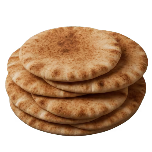 Arabisches Fladenbrot (6 Stück)