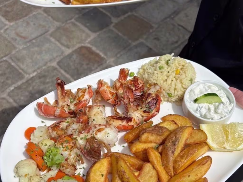 Garides vom Grill