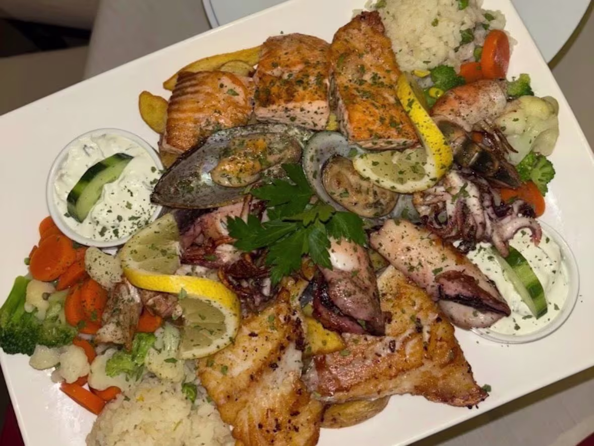 Fisch Platte (für 2 Personen)