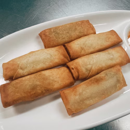 Mini-Frühlingsrollen (vegetarisch, 6 Stück)